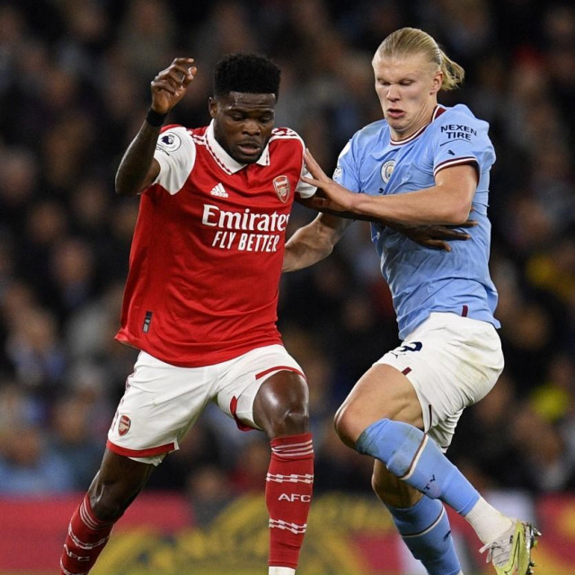Thomas Partey i Erling Haaland