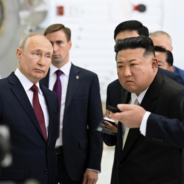 Kim Jong Un i Vladimir Putin