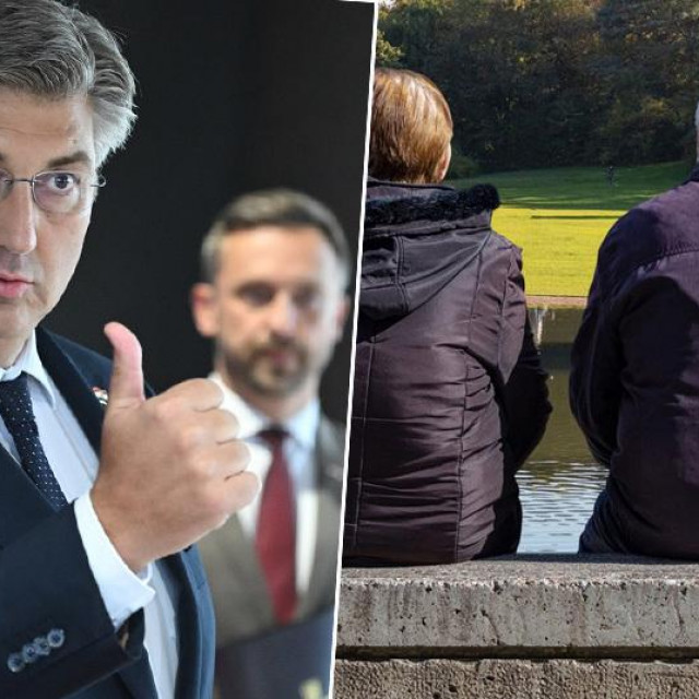 Andrej Plenković i ilustracija građana