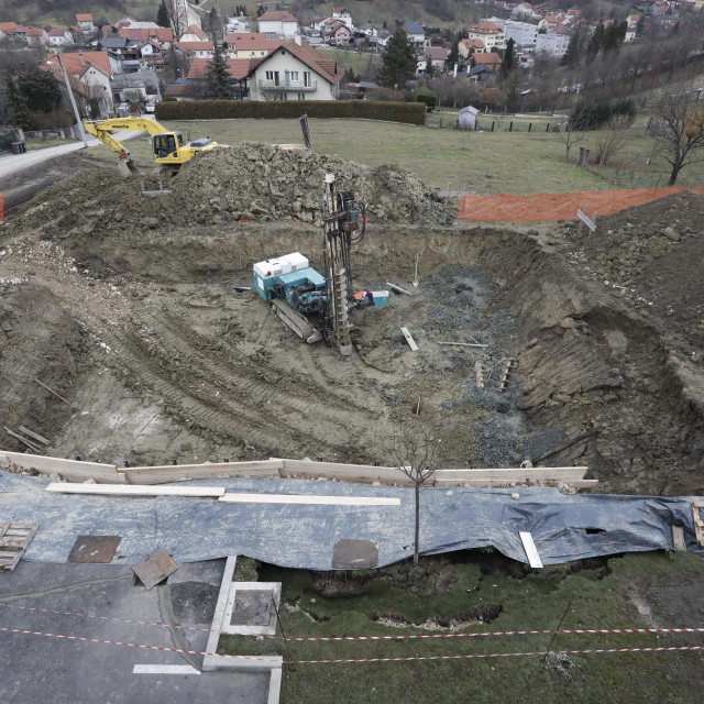 Klizište, ilustracija