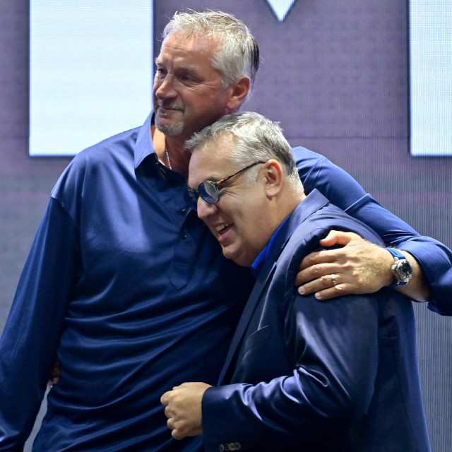 Toni Kukoč i Sabahudin Topalbećirević