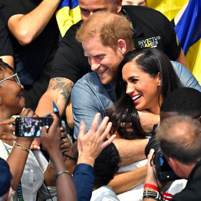 Princ Harry i Meghan na igrama Invictus