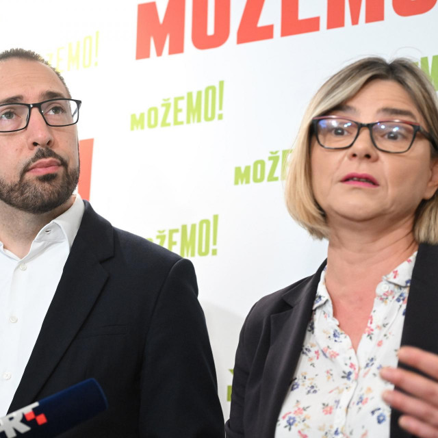 Tomislav Tomašević i Sandra Benčić