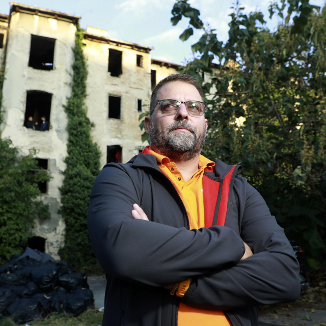 Damir Glad, vlasnik zgrade