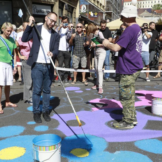 Otvaranje pješačke zone u Masarykovoj ulici