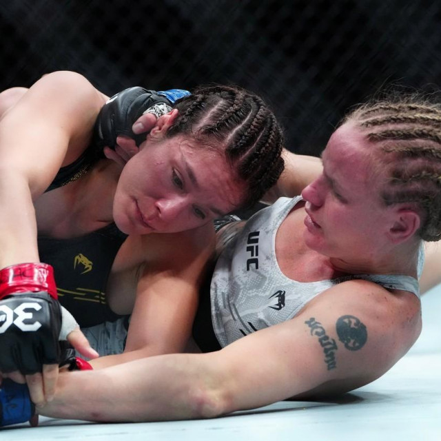 Alexa Grasso (lijevo) i Valentina Shevchenko (desno)