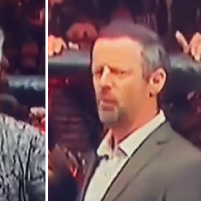 Bruce Buffer (lijevo) i Sean Shelby (desno)