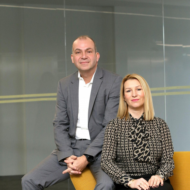 Igor Škrgatić i Sabine Gradištanac Škrgatić, suosnivači i direktori startupa BE-ON