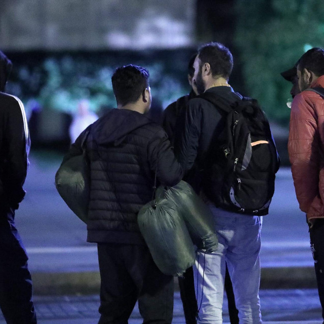 Migranti; ilustracija