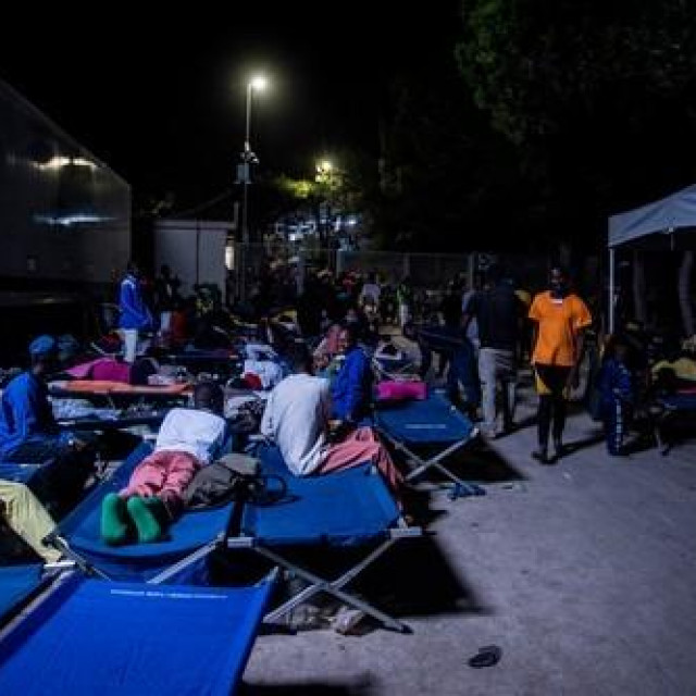 Migranti na talijanskog otoku Lampedusa