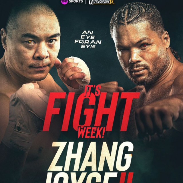 Zhilei Zhang (lijevo) i Joe Joyce (desno)
