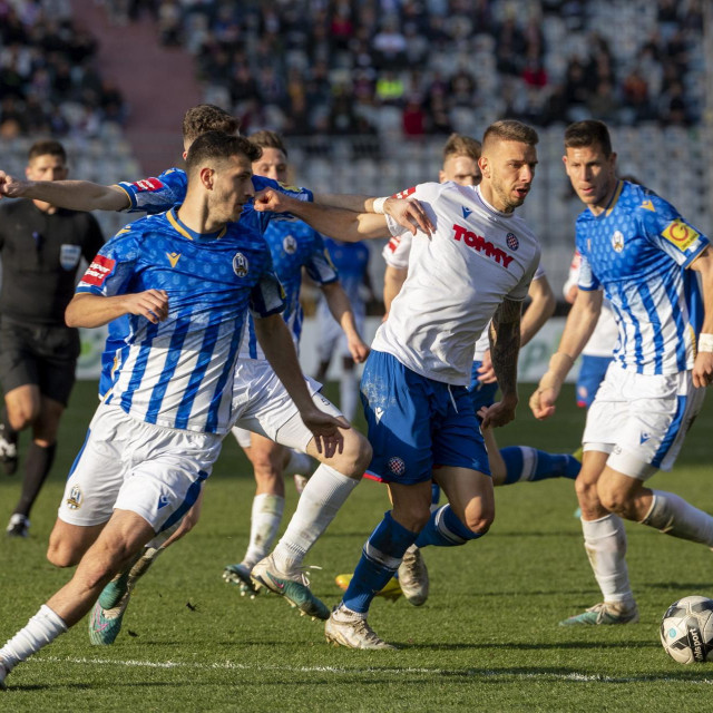 Detalj s prošlosezonskog dvoboja na Poljudu