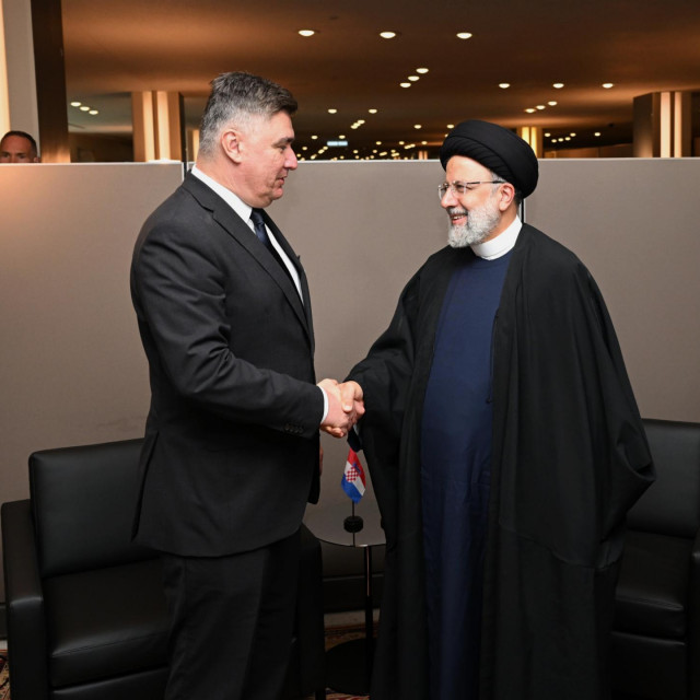 Zoran Milanović i Ebrahim Raisi