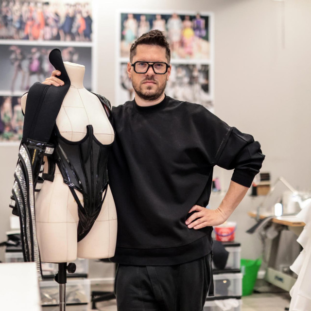 Kostrena, 190422.
Juraj Zigman, modni kreator.