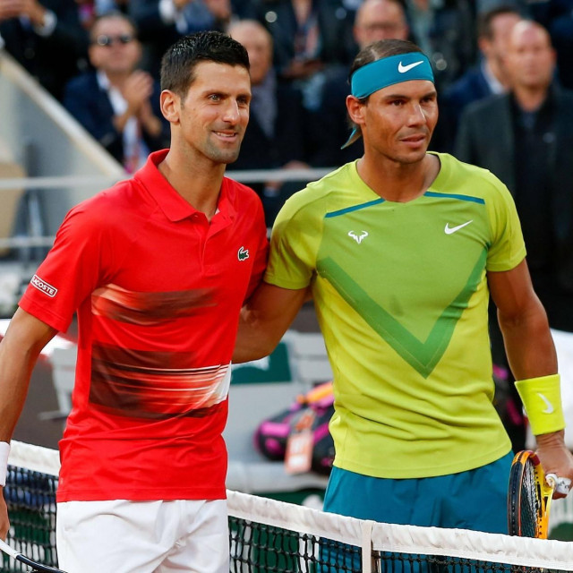 Novak Đoković i Rafael Nadal 