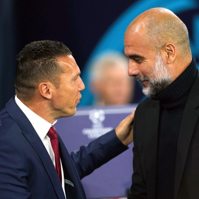 Barak Bakhar i Pep Guardiola