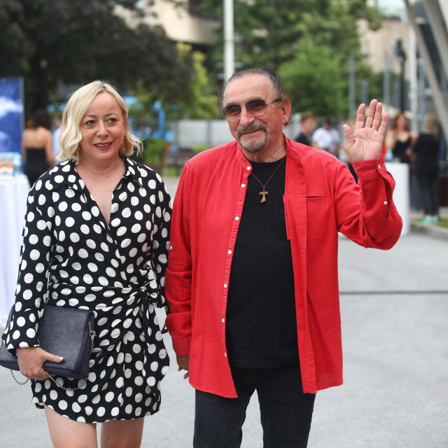 Željko Bebek sa suprugom