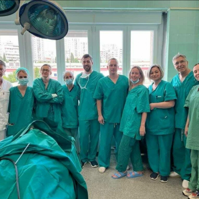 Operacija u KBC-u Split