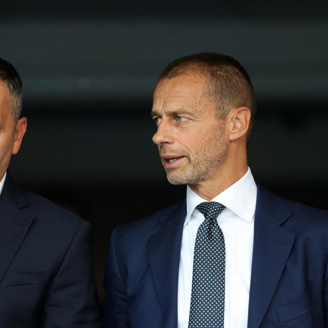 Marijan Kustić i Aleksander Čeferin