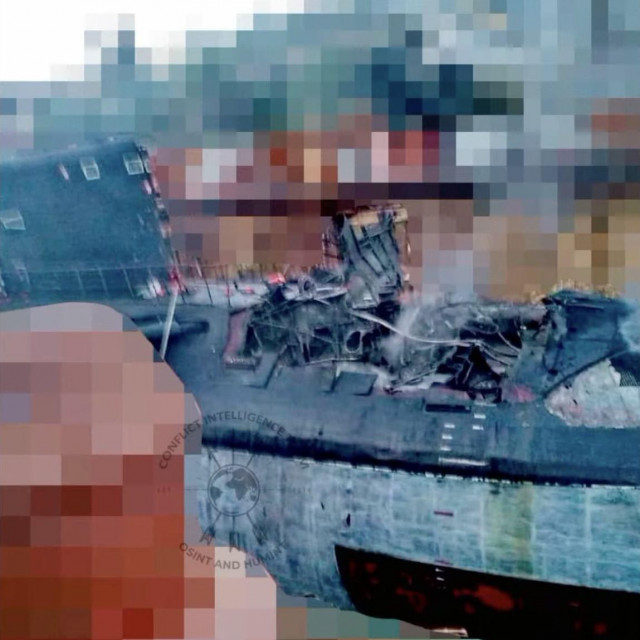 Podmornica Rostov-na-Donu nakon napada