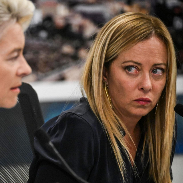 Von der Leyen i Meloni