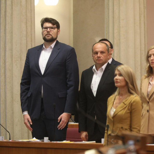 Grbin s kolegama iz SDP-a