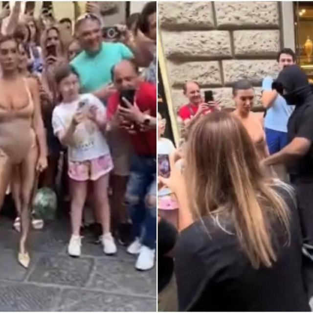 Bianca i Kanye u Firenci