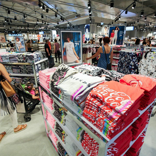 Otvorenje robne kuće Primark u Ljubljani