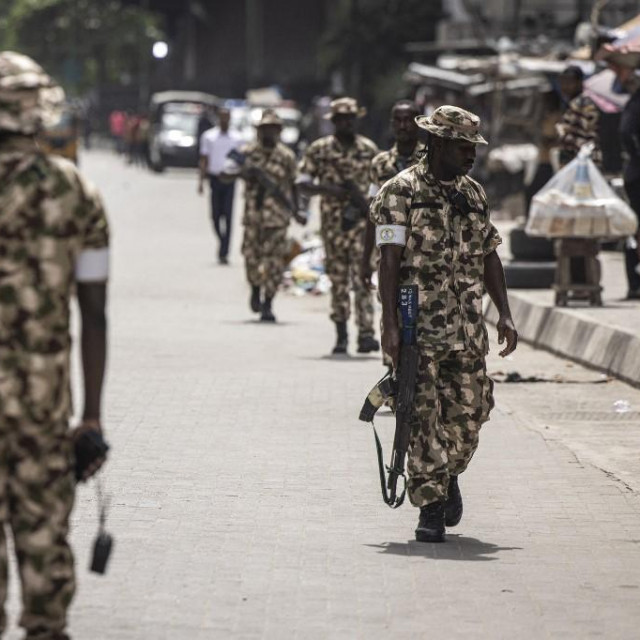 Nigerijski vojnici, ilustracija