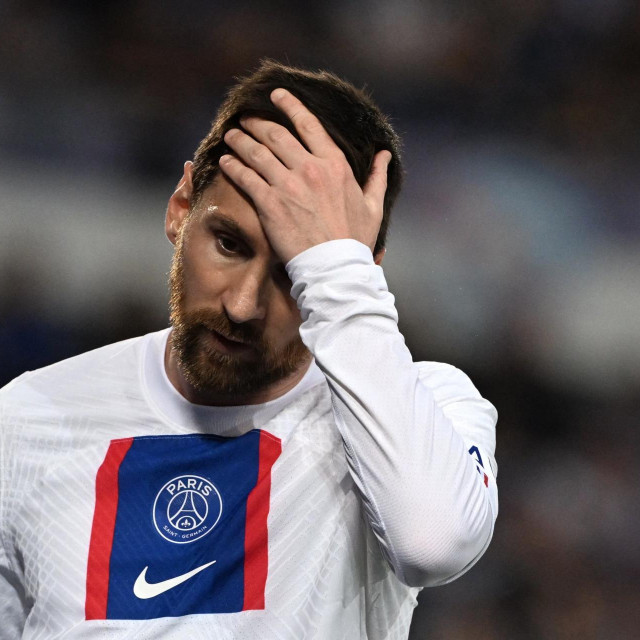 Messi nije bio sretan u PSG-u