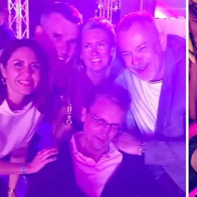 Zoran Šprajc i voditelji Nove TV - Saša Kopljar, Marija Miholjek, Petar Pereža i Romina Knežić