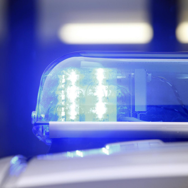 Policijska svjetla, ilustracija