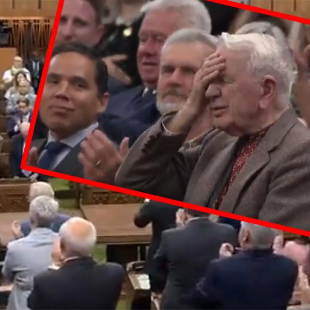 Zelenski u kanadskom parlamentu