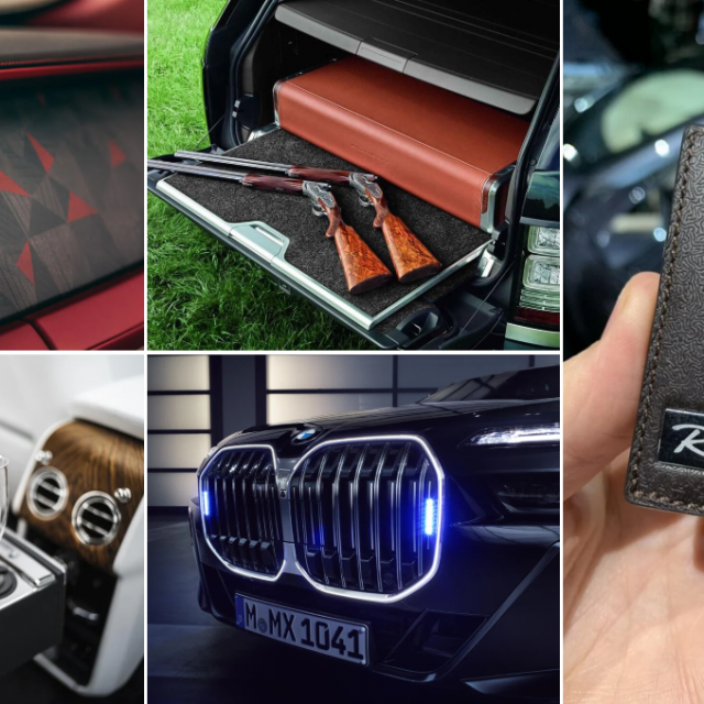 Skupocjena oprema u automobilima (ilustracija)
