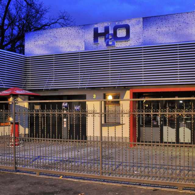 Klub H2O ispred kojeg se dogodio težak incident