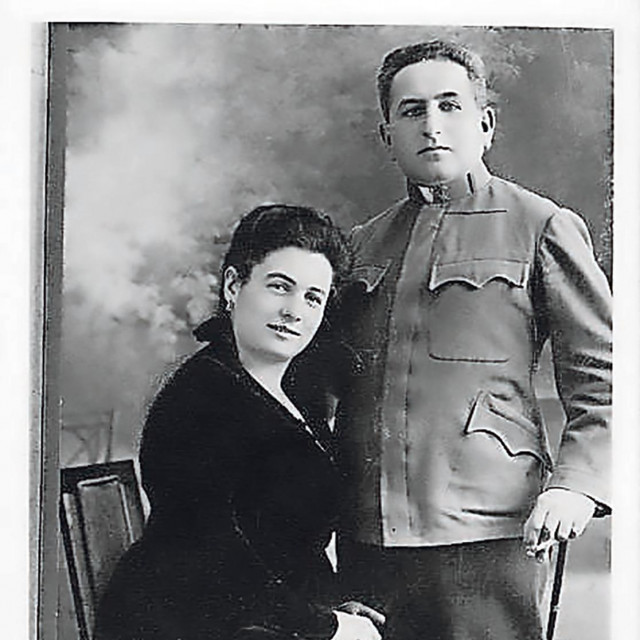 Dane Reichsman sa suprugom Fridom