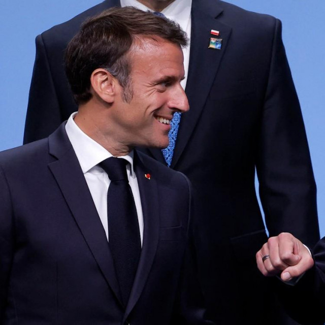 Francuski predsjednik Emmanuel Macron i njemački kancelar Olaf Scholz