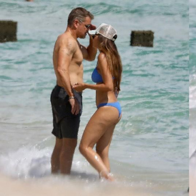 Matt Damon i Luciana Barroso 