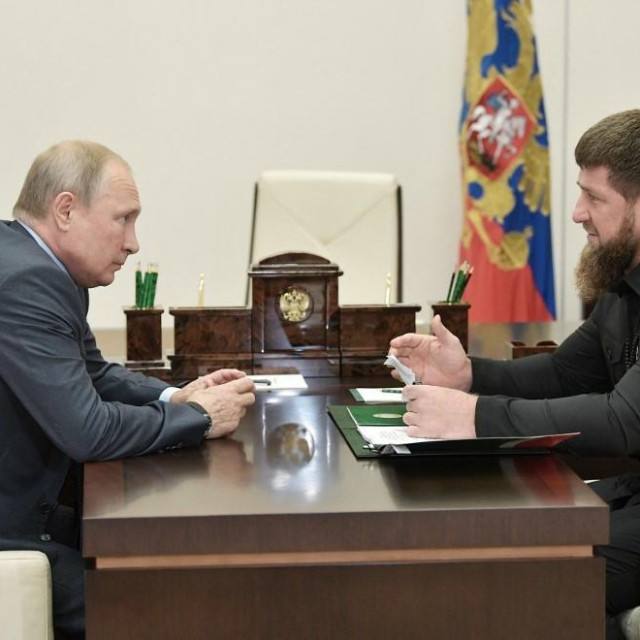 Vladimir Putin i Ramzan Kadirov