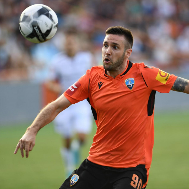 Duje Čop u dresu Šibenika