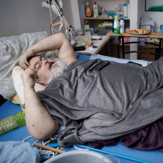 Ivo Weber provodio je dane u krevetu