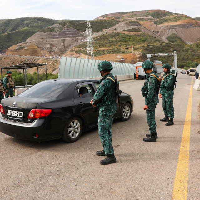 Azerbajdžanski vojnici na Nagorno-Karabahu/Ilustracija