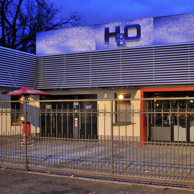 Klub H2O ispred kojeg se dogodio težak incident