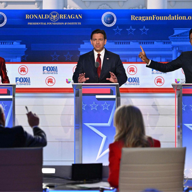 Nikki Haley, Ron DeSantis i Vivek Ramaswamy