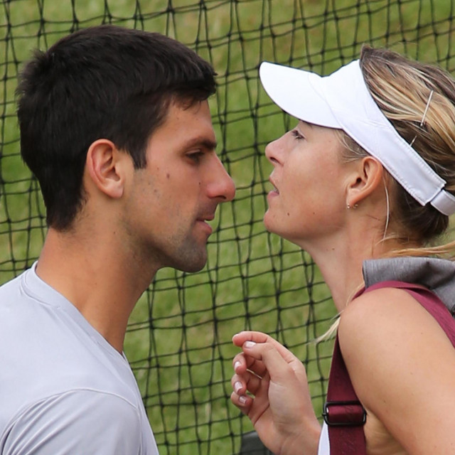 Marija Šarapova i Novak Đoković