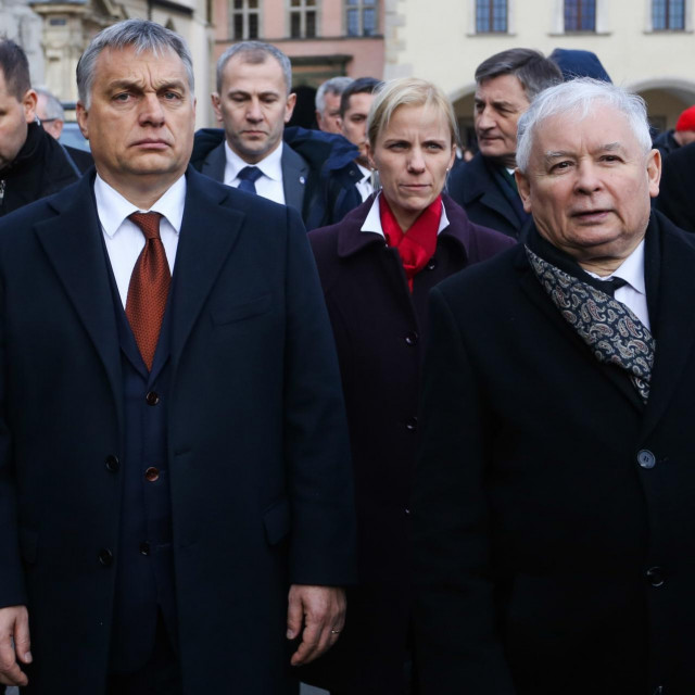 Viktor Orban i Jaroslaw Kaczynski