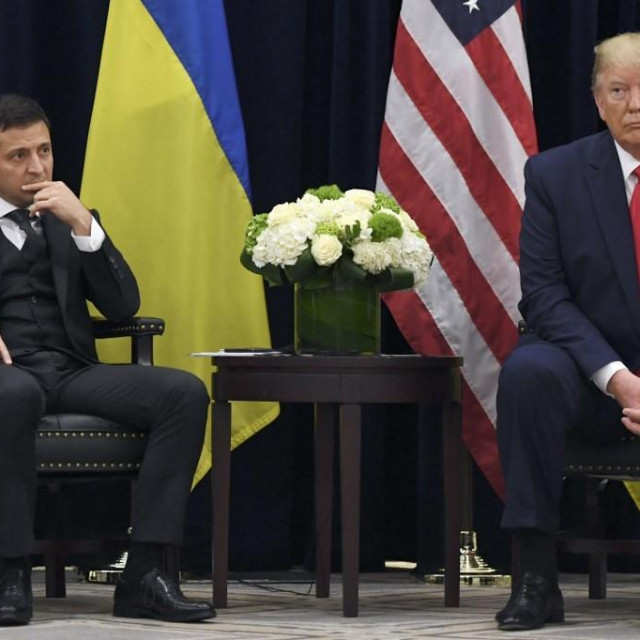 Donald Trump i Volodimir Zelenski u New Yorku 2019.