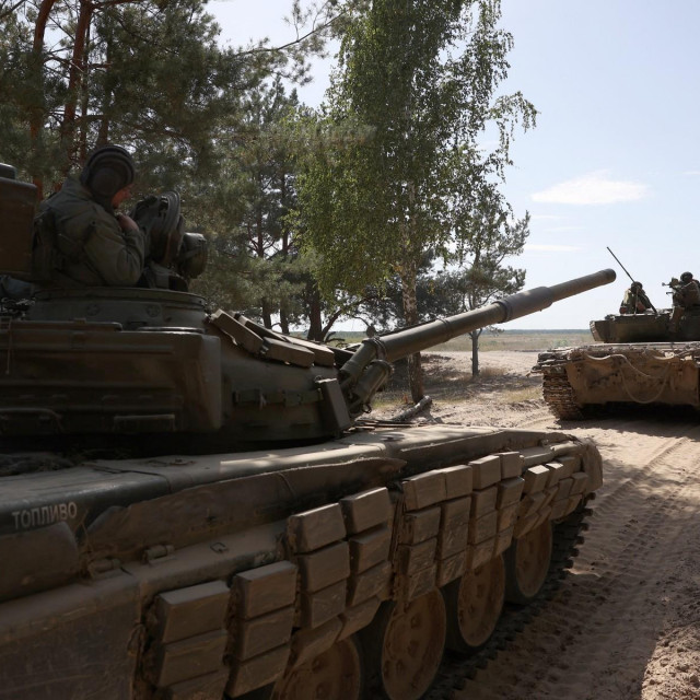 Ukrajinski tenkovi u manevrima aktualne protuofenzive