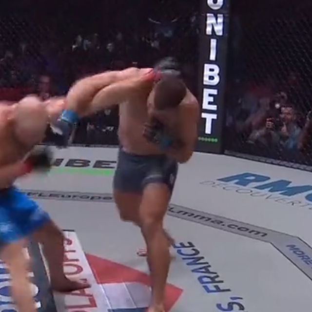 Jakub Nedoh (desno) vs. Anthony Salamone (lijevo)
