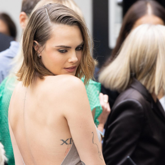 Cara Delevingne na nedavnoj Fendijevoj reviji u sklopu Tjedna mode u Milanu